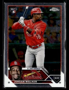 Jordan Walker 2023 Topps Chrome #209 - Foto 1 di 2