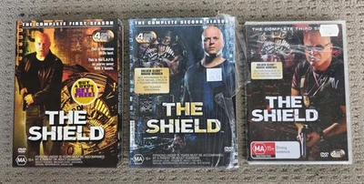 The Shield Season 1 2 & 3 DVD Complete Season 1 2 & 4 Region 4 - image 1 of 4
