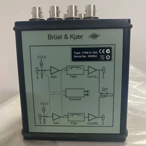 1 pieza usado para Bruel Kjaer 1704-C-102 micrófono acondicionador de 2 canales probado - Imagen 1 de 4