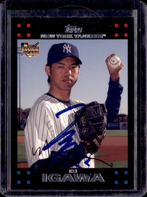 2007 Topps  Rookie Card #640  Kei Igwara Auto/ Signed in Person - Image 1 of 2