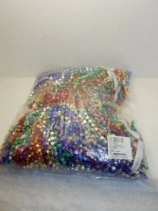 33 Zoll 6,5 mm Metallisch 6 Verschiedene Farben Casino Würfel Perlen 10 Dz - Bild 1 von 3