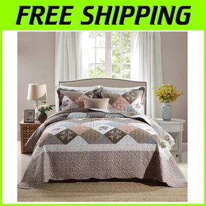 Oversize King Quilt Bettwäsche Set - weiche Decke + Kissenbezüge - Bild 1 von 9