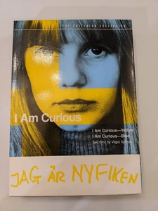 I Am Curious yellow and blue Criterion Collection DVD - Foto 1 di 6