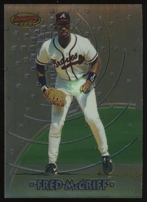 1997 Bowman's Best Fred McGriff Atlanta Braves #94 - Image 1 of 2