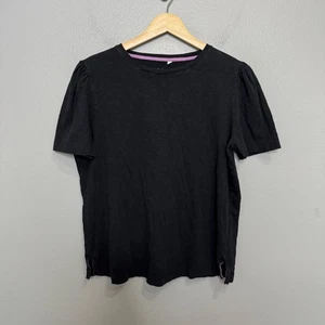 T-shirt BODEN cotone manica a sbuffo colore nero taglia M media donna casual manica corta - Foto 1 di 7