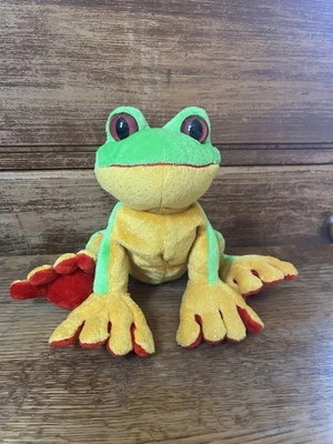 GANZ Tree Frog Webkinz Plush Stuffed Animal HM109 NO CODE - Image 1 of 3