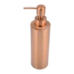 Stainless Steel Soap Dispenser 350ML Kitchen Bathroom Lotion Pump Bottle - Picture 1 of 12