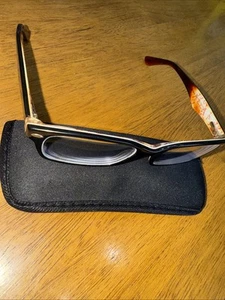 Pre-Owned RB 5206 5014 Ray-Ban 52-18-140 Polished Black Eyeglasses Frames - Picture 1 of 9