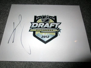 NAIL YAKUPOV Edmonton Oilers Signed Autographed 8x10 photo 2012 NHL Draft - Picture 1 of 1