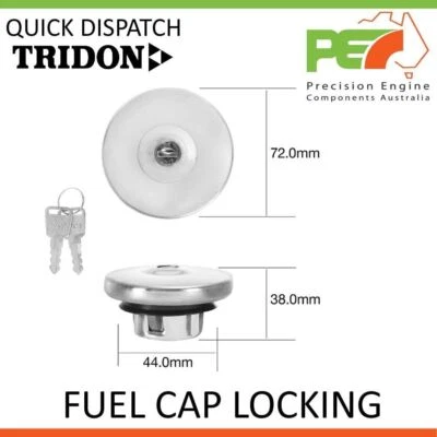 * TRIDON * Bloqueo de tapa de combustible para MG MGB Midget Mk I-III (Incl. GT) MK III Foto 1 de 4