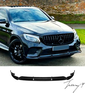 Mercedes GLC X253 W253 C253 B Style Glanz Schwarz Front Splitter Lippe 2016-2019 - Bild 1 von 4