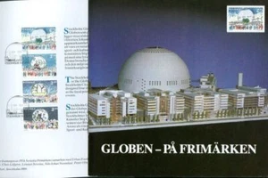 Sweden. FD Book/Folder. 1989. "The Globe On Stamps" Engraver Z. Jakus. - Picture 1 of 2