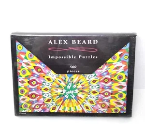 Alex Beard IMPOSSIBLE PUZZLE - Peacock - 560 Pieces Unique Shaped Pieces 2009 - Picture 1 of 3