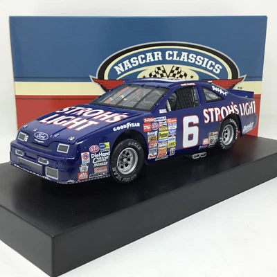 Mark Martin 1989 Stroh's Light Rockingham 1st Win 1:24 Diecast - Image 1 of 4