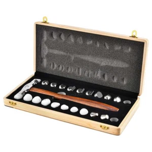 22pc Jewelry Hammer Set - Nylon & Steel Heads for Metal Forming & Shaping - Picture 1 of 5