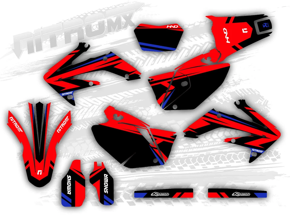 Kit de gráficos para Honda CRF 250 X 250X 2004 2005 - 2013 2014 2015 2016 2017 2018 Foto 1 de 1