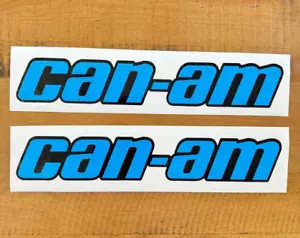 CAN-AM CANAM OUTLANDER MAVERICK DECALS LIGHT BLUE STICKERS OFFROAD - Picture 1 of 5