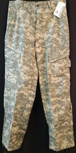 NUOVO Esercito Combat Uniform Pantalone Piccolo Corto ACU Vita Digitale 27-31" - Foto 1 di 11
