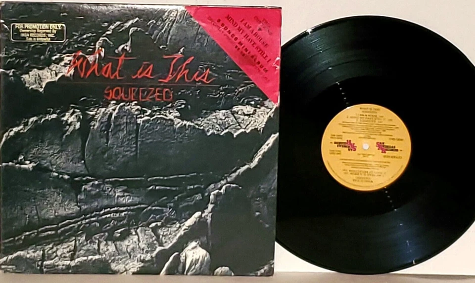 WHAT IS THIS Squeezed EP VG+ Plays Well 1984 Hillel Slovak Chili Peppers RHCP — 第 1/4 张图片