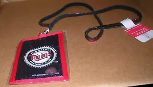 NEW MLB Minnesota Lanyard ID Wallet Beaded Key Chain NEW NWT - Picture 1 of 2