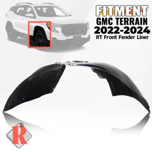 Forros guardabarros delanteros para GMC Terrain 2022-2024 pasajero lado derecho - Imagen 1 de 7