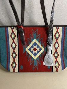 Montana West Aztec Tapestry Concealed Carry Tote - Picture 1 of 23
