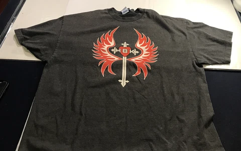 HBK Shawn Michaels WWE T Shirt 2xl Rise Above  WWF NXT Heartbreak Kid 2002 Arg6 Cover