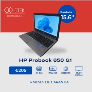 HP 650 G1| 16GB RAM | 256GB SSD + GARANTIA - Imagen 1 de 9