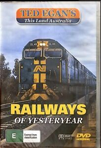 Railways Of Yesteryear R4 DVD Ted Egan Train Australia Zig Zag Puffing Billy 