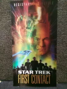Star Trek First Contact 3D Card - Picture 1 of 5