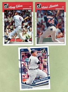 MINNESOTA TWINS ~ Lot of 2023 Donruss w/ HOFers ~ FREE SHIPPING - Picture 1 of 1