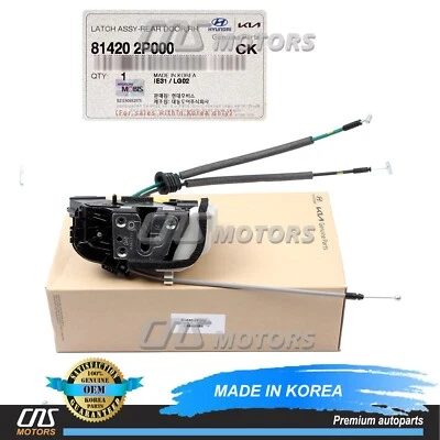 ⭐GENUINE⭐ REAR Door Lock Actuator PASSENGER for 11-15 Kia Sorento OEM 814202P000 Foto 1 de 4