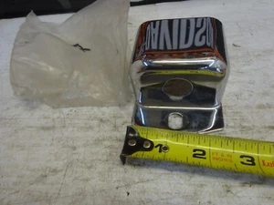 Harley BIG TWIN'S & SPORTSTER's Choice of MULTI-FIT CHROME IGN SWITCH BRACKET - Picture 1 of 14