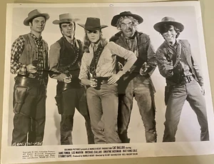Katze Ballou Jane Fonda Lee Marvin 1965 seltenes Original Promi-Foto - Bild 1 von 2