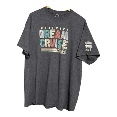 Camiseta Woodward Dream Cruise Adulto Unisex XL Gris Brezo Detroit Michigan Foto 1 de 4