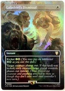 MTG Galadriel's Licenzial *LAMINA SENZA BORDI* Il Signore degli Anelli 500 Quasi Nuovo - Foto 1 di 6