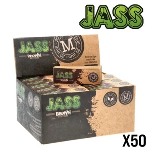 JASS TIPS BROWN Boite 50 Carnets Filtres Carton - 2 Largeurs - Afbeelding 1 van 6