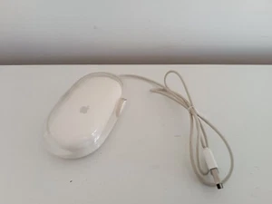 Apple Pro Mouse Blanche Souris Blanche M5769 USB Testée Fonctionnelle Vintage - Photo 1/9