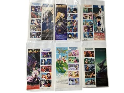 Japan Anime Hero Series MNH Stamp Sheets No.2–No.8 (No.6 Missing) Set of 6 - Image 1 of 4