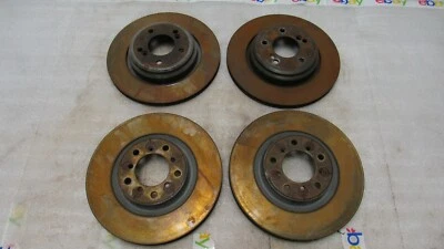 Juego de rotor de disco de freno delantero y trasero BMW E46 M3 S54 2000-2006 OEM A-11973 Foto 1 de 4