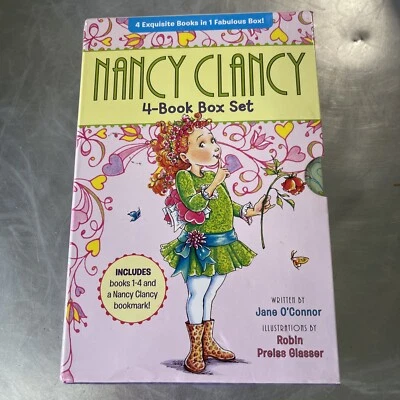 Nancy Clancy 4 Book Box Set Includes Books 1-4 by Jane O'Connor Hardback - Image 1 of 4