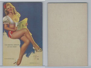 W424-2b Mutoscope, Artist Pin-Up Girls, 1945, I'm Keeping Abreast