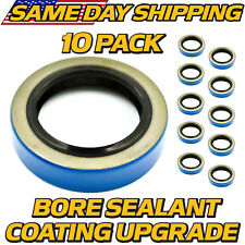 (10 Pack) Trailer Hub Grease Seals Fits 10-19 Double Seal 84 Axle Spindle