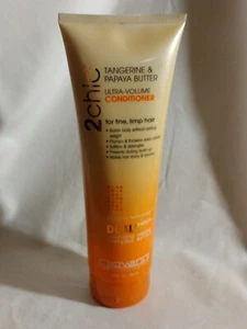Giovanni 2 Chic Ultra-Volume Conditioner Tangerine & Papaya Butter 8.5 fl oz NEW - Picture 1 of 6