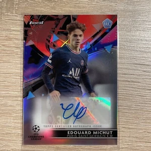 Topps Finest Edouard Michut RC Auto - Bild 1 von 2