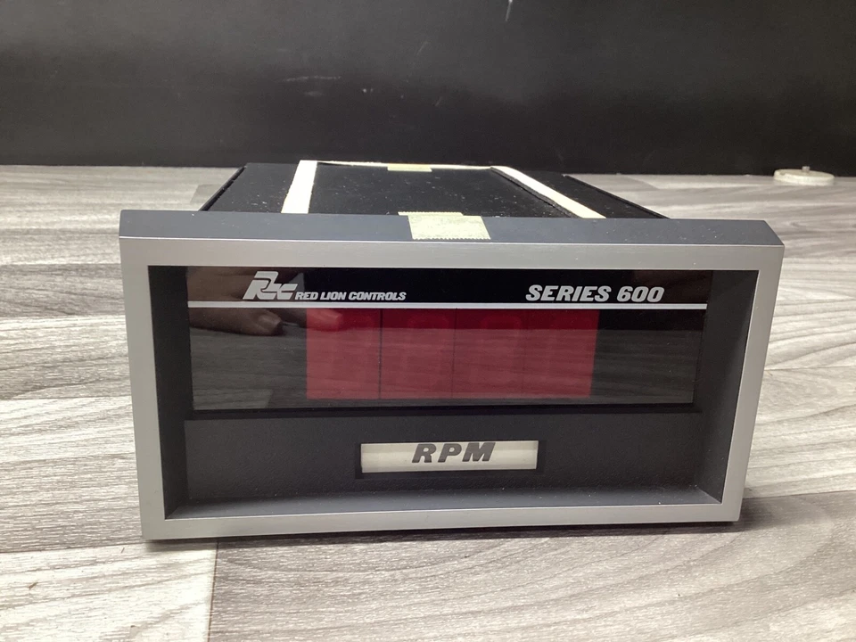 New RED LION Controls 5161140 0688 SERIES 600 DIGITAL RPM #151E138PR6*CO - Image 1 of 4