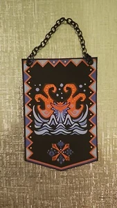 Mini pancarta de tela hecha a medida Monster Hunter dragón anciano Namielle - Imagen 1 de 2