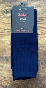 Augusta Sportswear Spielsocke Stil #6020 marineblau Größe Medium 9-11 - Bild 1 von 2