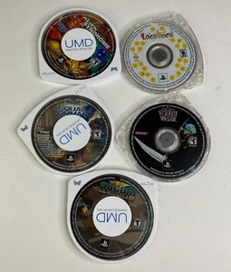 Lote de 5 discos portátiles PlayStation solamente: Alien Syndrome, Warhammer 40k, etc. - Imagen 1 de 6