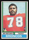 Marv Montgomery 1974 Topps #37 Denver Broncos VG-EX WR {0904